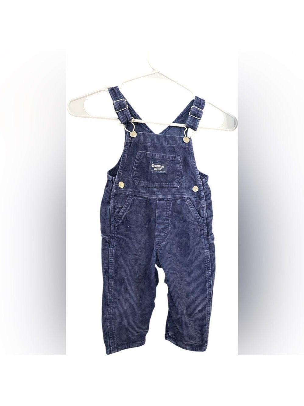 OshKosh B’gosh Toddler Blue 100% Cotton Corduroy Overalls